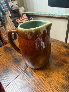 Vintage Midcentury Red Wing Pottery Vase Pitcher Vessel Farmhouse Cottagecore